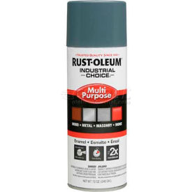 Rust-Oleum Industrial 1600 System General Purpose Enamel Aerosol Machinery Gray 12 oz. - 202214 202214 - Pkg Qty 6