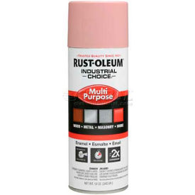 Rust-Oleum Industrial 1600 System Gen Purpose Enamel Aerosol Dusty Pink 12 oz. - 202216 202216 - Pkg Qty 6