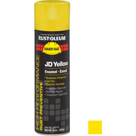 Rust-Oleum High Performance V2100 System Equip. Aerosol John Deere Yellow 15 oz. - 209714 209714 - Pkg Qty 6