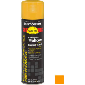 Rust-Oleum High Performance V2100 System Equipment Aerosol Caterpillar Yellow 15 oz. - 209715 209715 - Pkg Qty 6