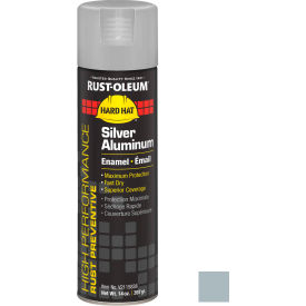 Rust-Oleum High Performance V2100 Rust Preventive Enamel Aerosol Silver Alum 14 oz. - V2115838 V2115838 - Pkg Qty 6