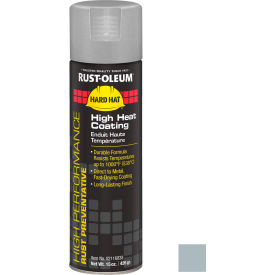 Rust-Oleum High Performance V2100 System High Heat Aerosol Aluminum Black 15 oz. - V2116838 V2116838 - Pkg Qty 6
