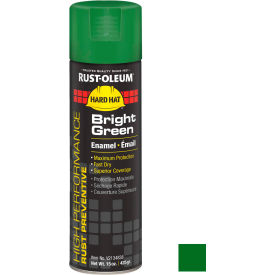 Rust-Oleum High Performance V2100 Rust Preventive Enamel Aerosol Bright Green 15 oz. - V2134838 V2134838 - Pkg Qty 6