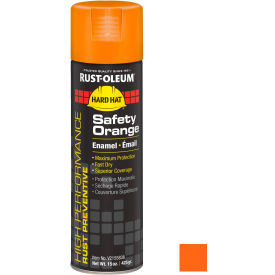Rust-Oleum High Performance V2100 Rust Preventive Enamel Aerosol Safety Orange 15 oz.- V2155838 V2155838 - Pkg Qty 6