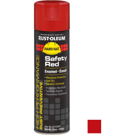 Rust-Oleum High Performance V2100 Rust Preventive Enamel Aerosol Safety Red 15 oz. - V2163838 V2163838 - Pkg Qty 6