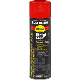 Rust-Oleum High Performance V2100 Rust Preventive Enamel Aerosol Bright Red 15 oz. - V2164838 V2164838 - Pkg Qty 6