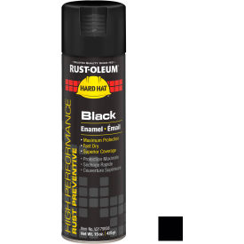 Rust-Oleum High Performance V2100 Rust Preventive Enamel Aerosol Black 15 oz. - V2179838 V2179838 - Pkg Qty 6
