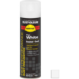 Rust-Oleum High Performance V2100 Rust Preventive Enamel Aerosol Flat White 15 oz. - V2190838 V2190838 - Pkg Qty 6