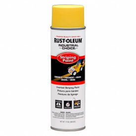 Rust-Oleum S1600 System Inverted Striping Paint Aerosol Yellow - 1648838V 1648838V - Pkg Qty 6