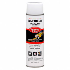 Rust-Oleum S1600 System Inverted Striping Paint Aerosol White - 1691838V 1691838V - Pkg Qty 6
