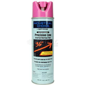 Rust-Oleum M1800 Water-Based Precision-Line Inverted Marking Paint Aerosol Safety Purple 1868838 - Pkg Qty 12