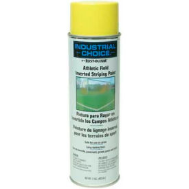Rust-Oleum Af1600 System Athletic Field Inverted Striping Paint Aerosol Yellow 206045 - Pkg Qty 12