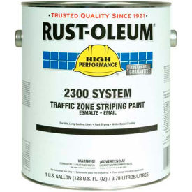 Rust-Oleum 2300 System 100 Voc Traffic Zone Striping Paint Blue 1 Gallon 2326402 - Pkg Qty 2