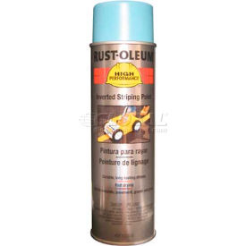 Rust-Oleum 2300 System Inverted Striping Paint Aerosol Blue 2326838 - Pkg Qty 6