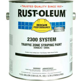 Rust-Oleum 2300 System 100 Voc Traffic Zone Striping Paint Red 1 Gallon 243276 - Pkg Qty 2