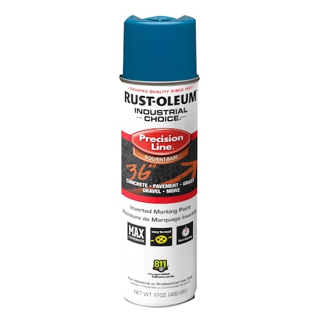 Inverted Marking Paint Caution Blue 17 OZ. MPN:203022V