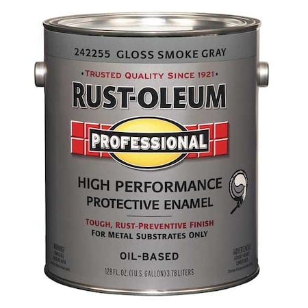 Professional Dtm Alkyd Enamel Smoke Gray 1 Gal MPN:242255