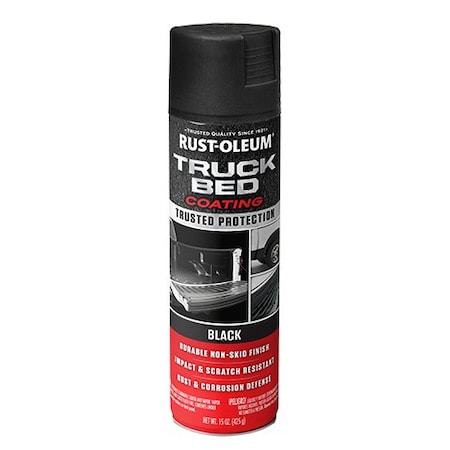 Stops Rust Truck Bed Coating Black 15 Oz MPN:248914