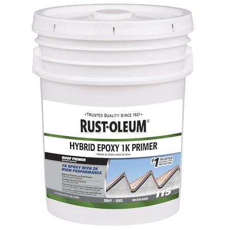 115 Hybrid Epoxy 1K Roofprimer Gray 4.75 Gal MPN:355905