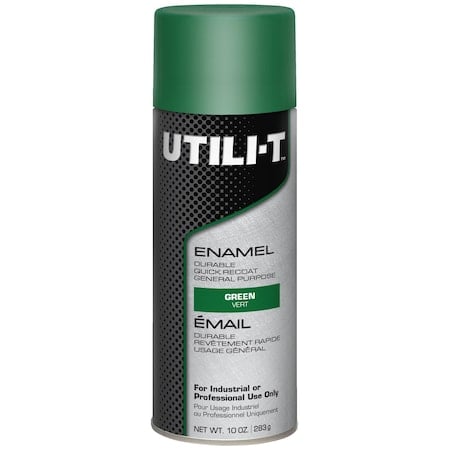 Utili-T Gen Purpose Spray Paint Gloss Green 10OZ MPN:387393