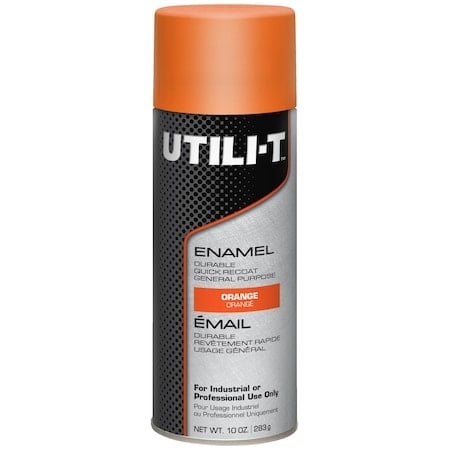 Utili-T Gen Purpose Spray Paint Gloss ORANGE10OZ MPN:387398