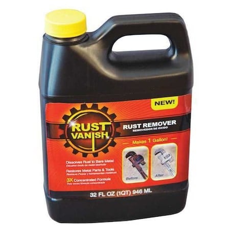 Rust Vanish, Rust Remover, 1 gal., PK4 MPN:6005-001