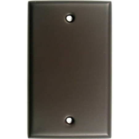 Single Blank Switch Plate Oil Rubbed Bronze MPN:780ORB