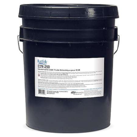 Dischange Machining Fluid, Clear, 5 gal. MPN:72050