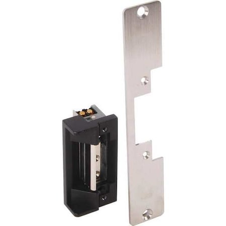 Electric Door Strike, Stainless Steel, Brushed, For Use With: Mortise/Cylindrical Locksets MPN:7108-08D 32D