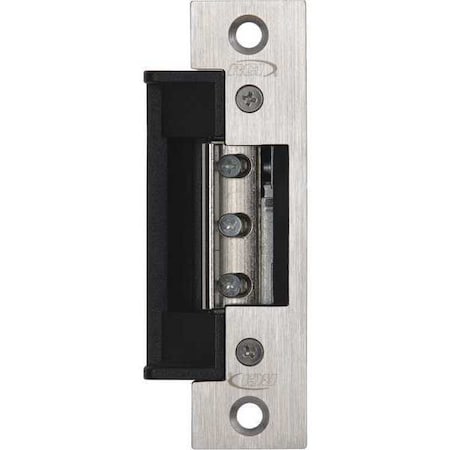 Electric Door Strike, Stainless Steel, Brushed, For Use With: Mortise/Cylindrical Locksets MPN:7314-06 32D