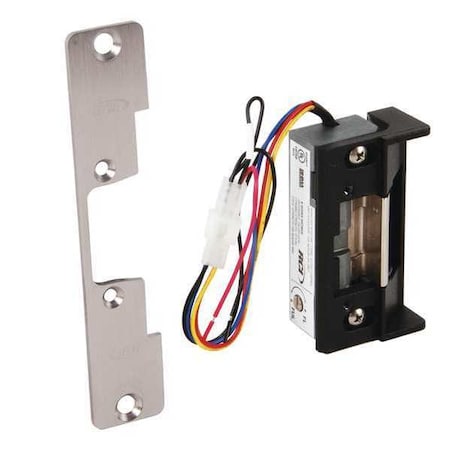 Electric Door Strike, Stainless Steel, Brushed, For Use With: Cylindrical Locksets MPN:L6505 32D