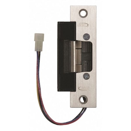 Electric Door Strike, Stainless Steel, Brushed, Includes: Trim Plate MPN:S6514 32D