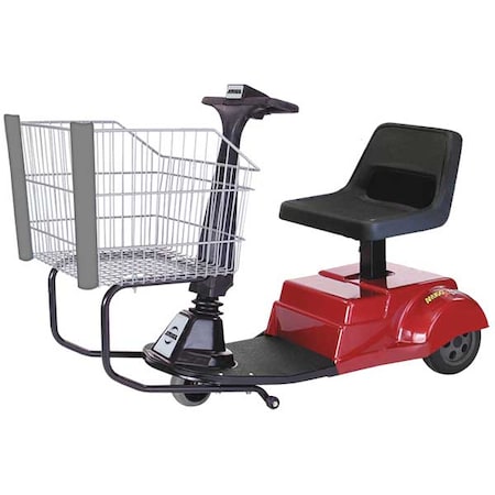 MotorizedShoppingCart, 56inL, 24inW, Steel MPN:RWR-AMG-420000-RD