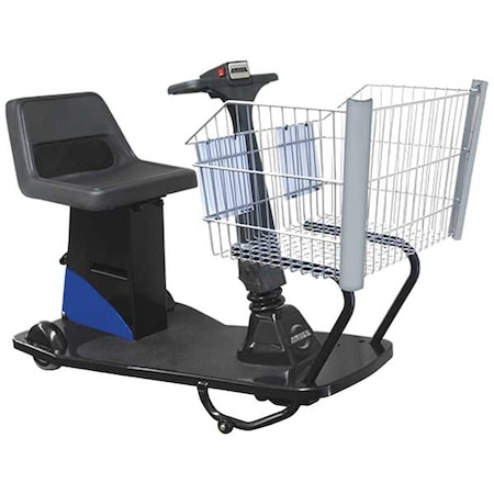 MotorizedShoppingCart, 55inL, 24inW, Steel MPN:RWR-AMG-440300-RLBE
