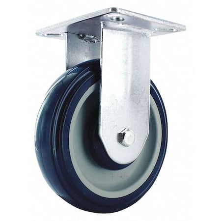 Poly Wheel w/Plate Caster, 5