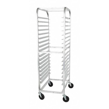 Pan Rack, Aluminum, 18Tray Cap, End Loading MPN:01-APR-1818-3-ST