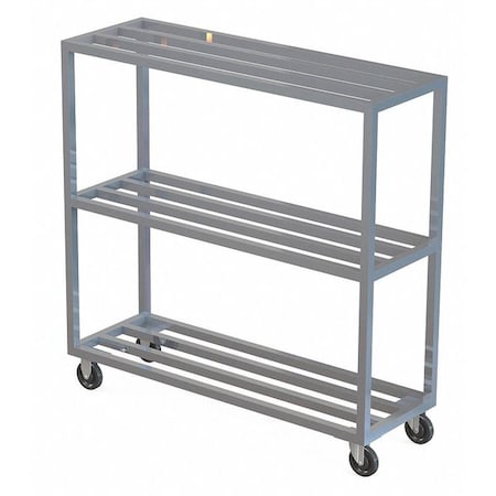 Fixed Shelf Truck, Aluminum, Mobile MPN:01-MFS-204860-3