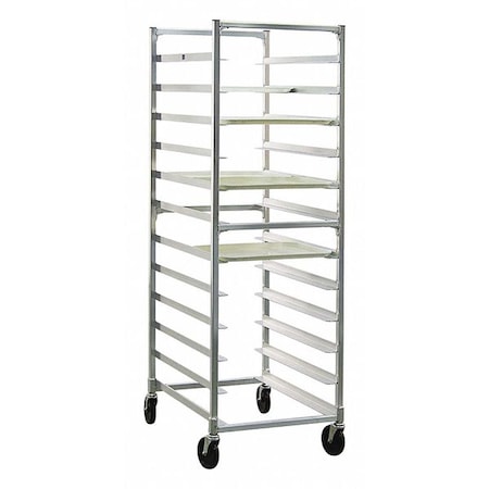 Pan Rack, Aluminum, 20Tray Cap, End Loading MPN:APR-2018-3/KD