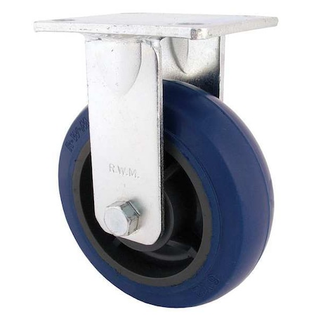 Rigid Plate Caster, Phenolic, 6 in, 1200 lb MPN:65-DUR-0620-R
