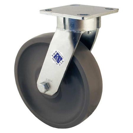 Kingpinless Swivel Plate Caster, 1500 lb. MPN:65-GTB-0620-S