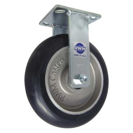 Rigid Plate Caster, Polyurethane, 1500 lb. MPN:65-UAB-0821-R