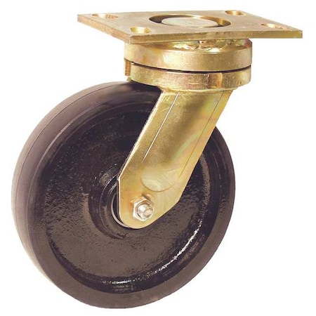 Swivel Plate Caster, Nylon, 8 in., 1800 lb. MPN:68-GTB-0820-S