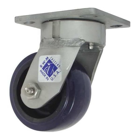 Kingpinless Swvl Caster, 600 lb, Blue MPN:S65-UPC-0420-S