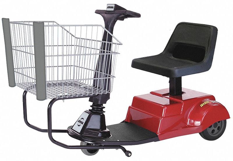 Smart Shopper Handicap Cart Red MPN:RWR-AMG-420000-RD