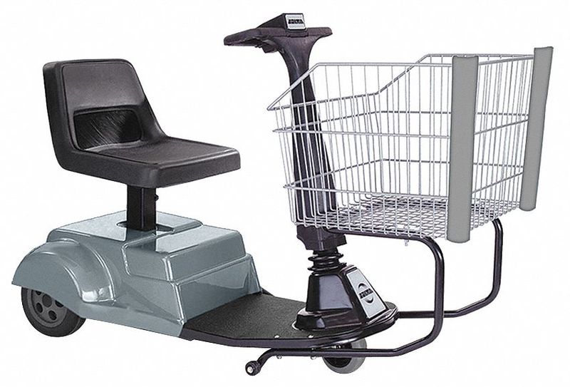 Smart Shopper Handicap Cart Silver MPN:RWR-AMG-420000-SLVR