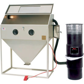 ALC 40411 Top & Side Open Blast Cabinet W/ Dust Collector Steel 40411