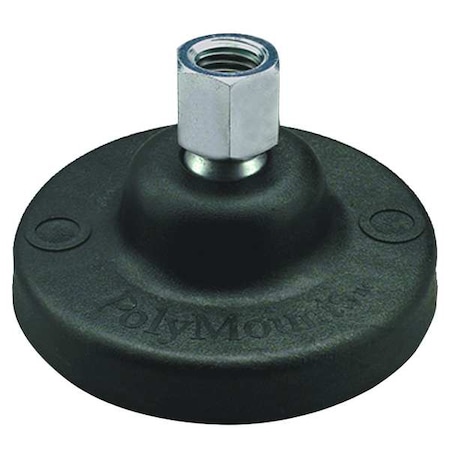 Leveling Mount, Boltless, 5/8-11, 5 in Base MPN:BSNYLC5-T