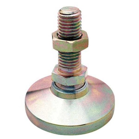 Male-End Leveling Mount, Swiveling Stud, 1/2
