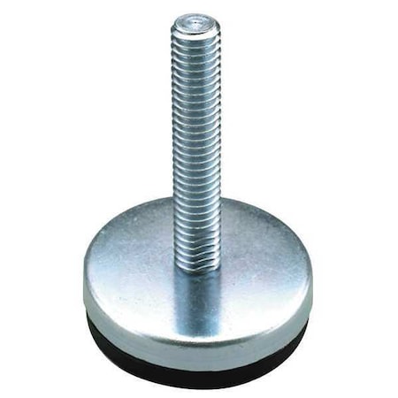Level Mount, Fixed Stud, M10, 2-13/32 in., Bolt Length: 4 in MPN:MG-06
