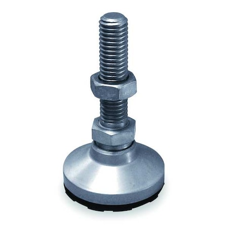 Leveling Mount, Swivel Stud, 1-8, 4 in Base MPN:NSSW-5